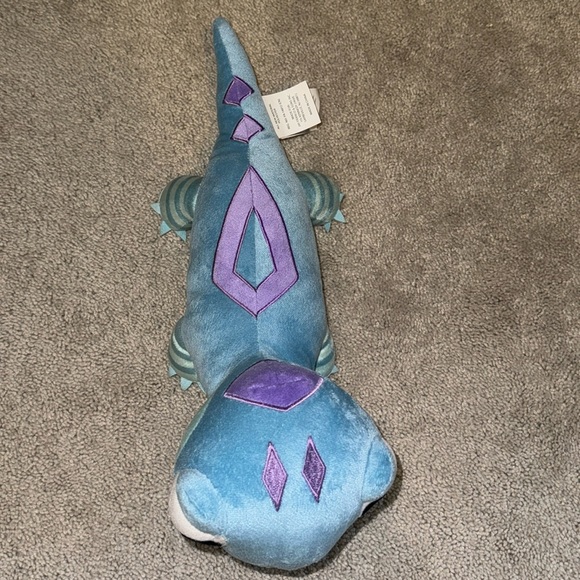 Disney Frozen II Bruni Plush Fire Spirit Blue Salamander Lizard Stuffed Animal - Picture 2 of 3